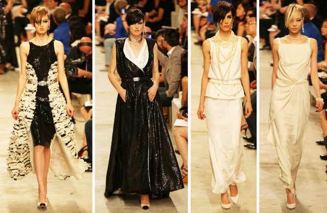 Chanel Cruise 2013-14 collection in Singapore EVENING FINALE