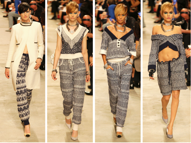 Chanel Cruise 2013-14 collection in Singapore SWEATPANTS