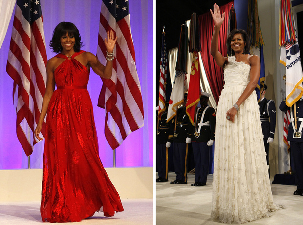 mishel obama dzheyson vu and first dress