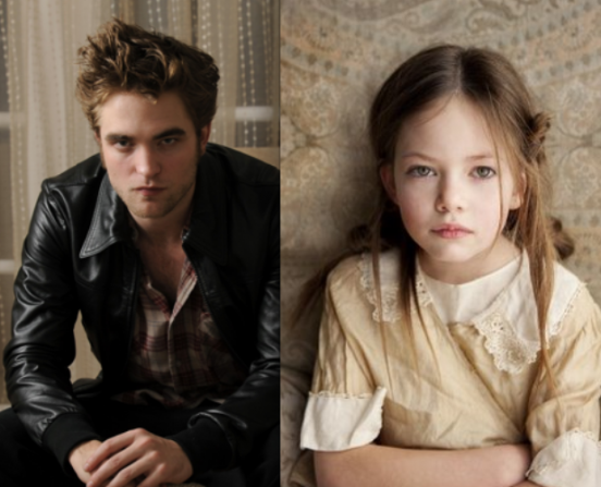 Mackenzie Foy i Robert Pattison