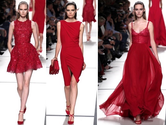 Elie Saab 2014 red