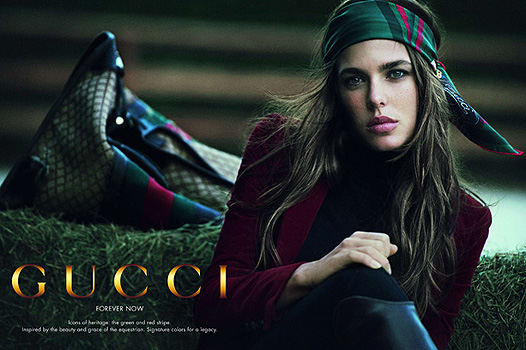 Charlotte Casiraghi Gucci Forever Now Campaign