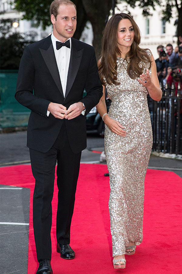 Kate Middleton with Prince William