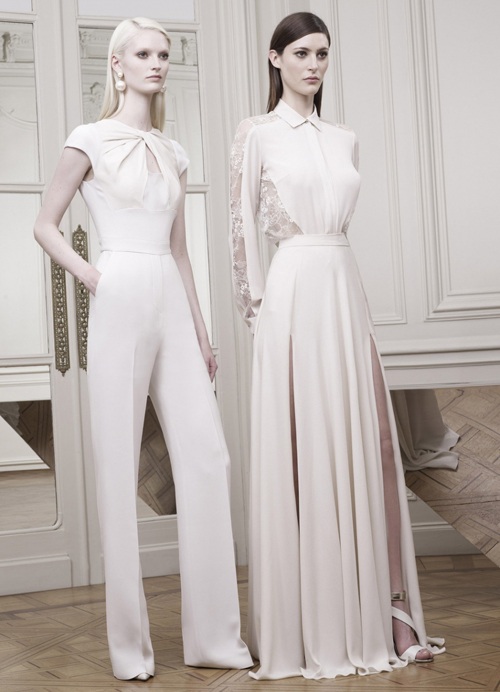 Elie Saab resort 2015 white line 1