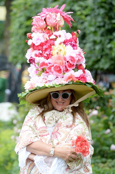 Ladies Day At Royal Ascot 2014 flowers