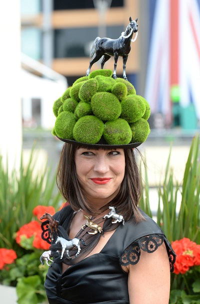 Ladies Day At Royal Ascot 2014 horse hat