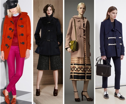 trend pre-fall 2014 Toggle Coats