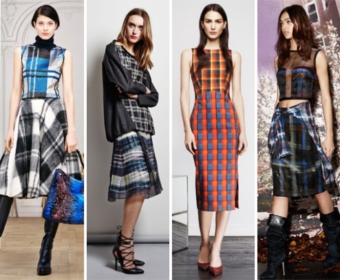 trend pre-fall 2014 tartan