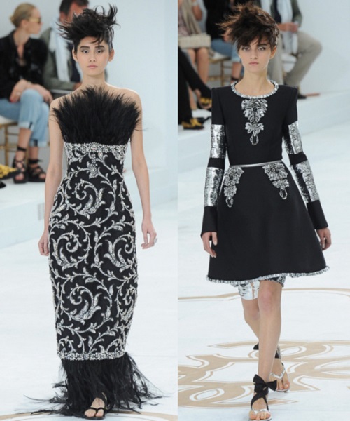 Chanel Haute Couture FW 2014-2015 black