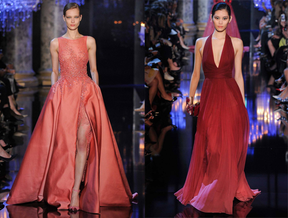 Elie Saab Haute Couture FW 2014-2015 red