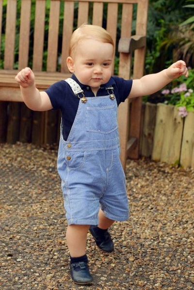 Prince George first step 1