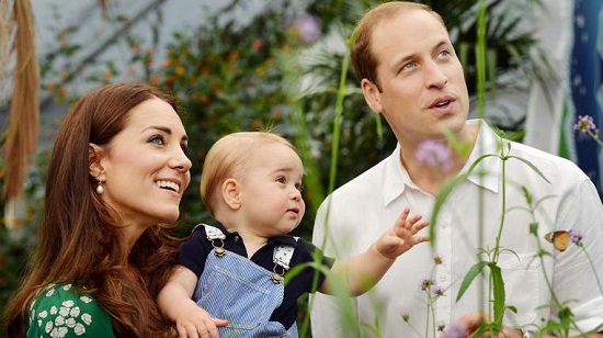 Prince George's first birthday