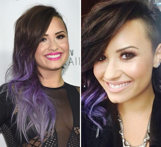 demi-lovato-bob-haircut