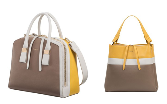 FURLA Cruise Collection 2015 color block