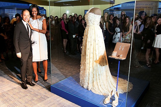 First Lady Michelle Obama Donates Her Inaugural Gown To The Smithsonian