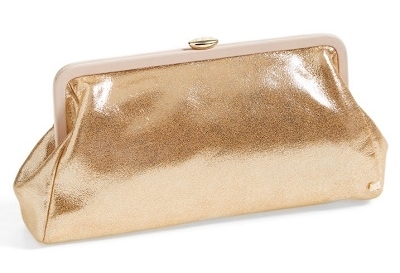 SJP 'Beekman' Metallic Clutch