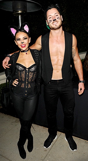 Janel Parrish and Val Chmerkovskiy