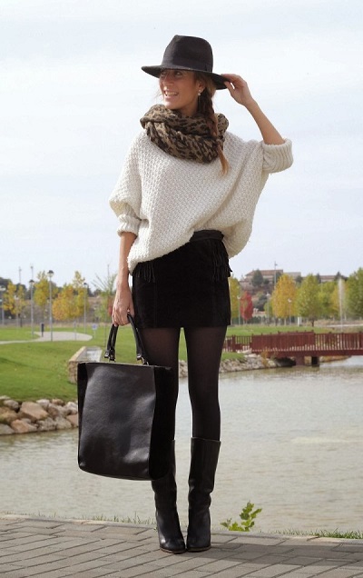 COMBINATIONS WITH SWEATERS 12