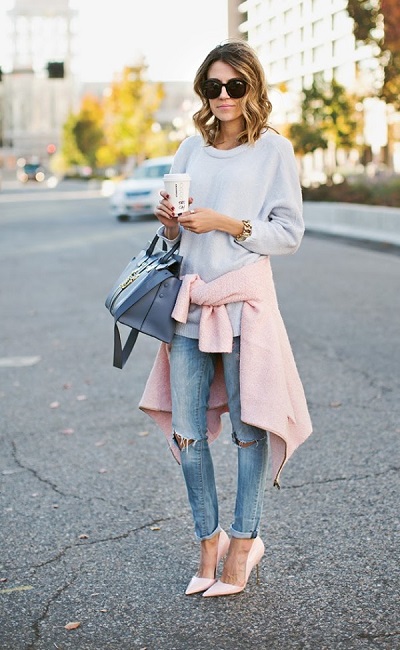 COMBINATIONS WITH SWEATERS 16