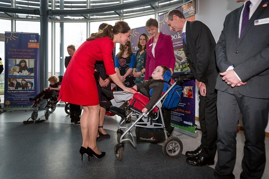 Kate Middleton's Bump Camouflaged in Red