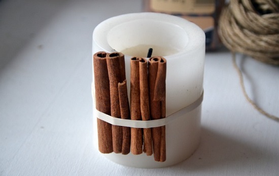 cinnamon stickcandle