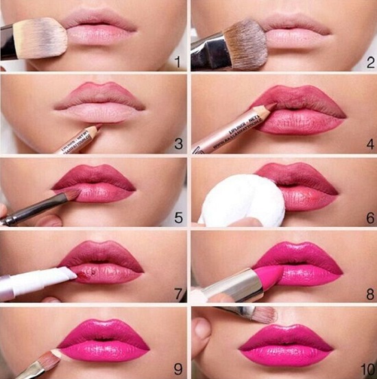 how to correkt lips